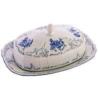 Масленка Синие розы Bernadotte