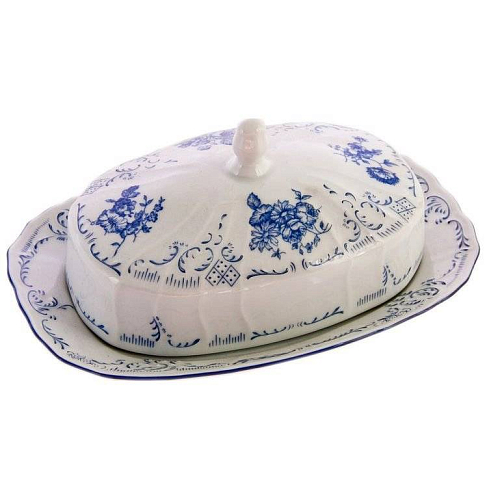 Масленка Синие розы Bernadotte