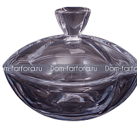 Конфетница 18см с крышкой Smile Crystalite Bohemia
