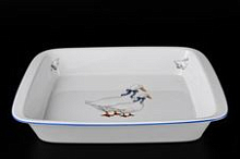 Блюдо для запекания 31см Гуси 