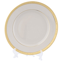 Блюдо круглое 32см 1шт Constanza Creme Gold 3064