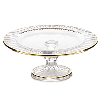 Тортница 22см на ножке Diva Golden Rim Pallme Konig