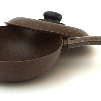 Сковорода вок 24см со съемн ручк Браун Алита