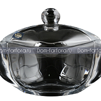 Конфетница 18см с крышкой Orbit Crystalite Bohemia