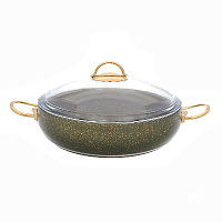Жаровня 28см с а/п покрытием Repast Olive Elite Gold