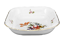 Салатник 25см квадратный 1шт Полевой цветок