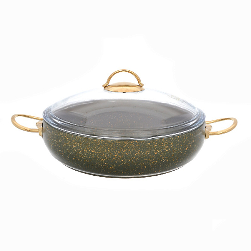 Жаровня 28см с а/п покрытием Repast Olive Elite Gold