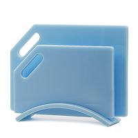 Набор досок на подставке 2шт Мрамор Mastony