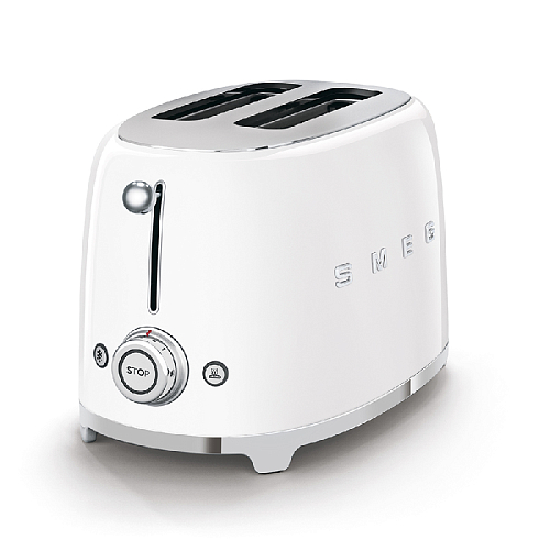 Тостер Smeg белый Стиль 50-х гг