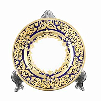 Набор тарелок 17см 6шт Natalia Cobalt Gold Falkenporzellan 