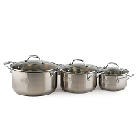 Набор кастрюль 6пр Hoffmann