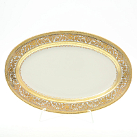 Блюдо овальное 25см 1шт Majestik Cream Gold Falkenporzellan 