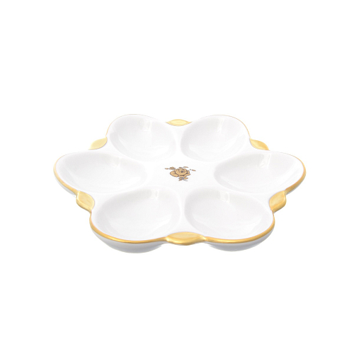 Поднос для яиц 15см Золотая Роза Queen's Crown