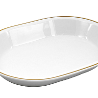 Блюдо для запекания 36см 1шт Отводка золото