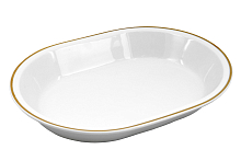 Блюдо для запекания 36см 1шт Отводка золото