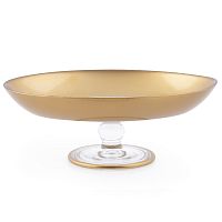 Блюдо овальное на ножке Piramit